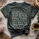 Knitting Code T-shirt