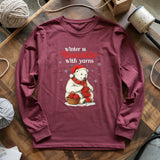 Bearable With Yarns Long Sleeve T-shirt
