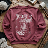 Gothic Crocheter Sweatshirt