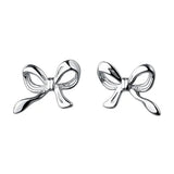 Minimalist Bow Stud Earrings