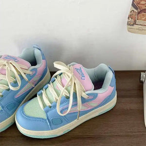 Pastel Candy Skater Sneakers