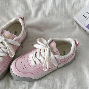 Pastel Pink Aesthetic Sneakers