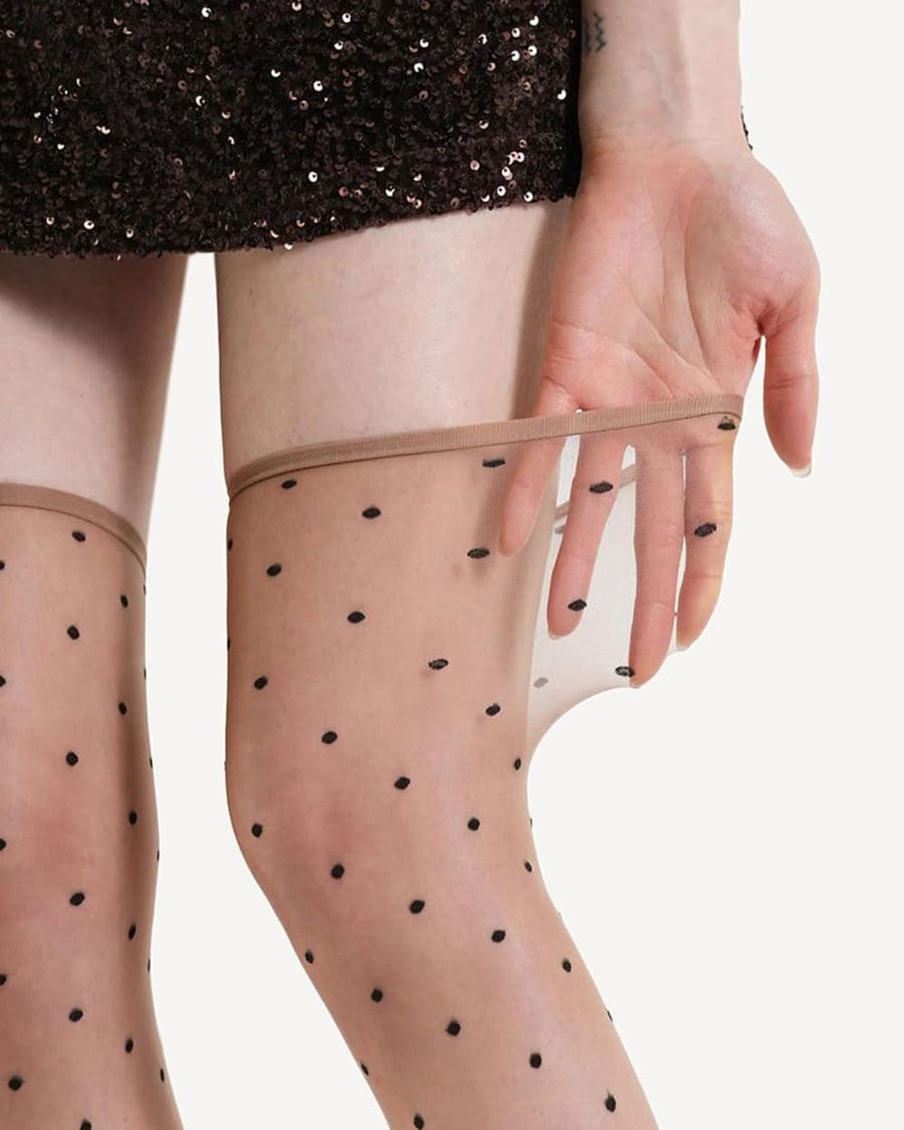 Parisian Polka Dot Stockings