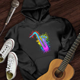 Graffiti Sax Hoodie
