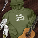 Brain of Lyrics Hoodie