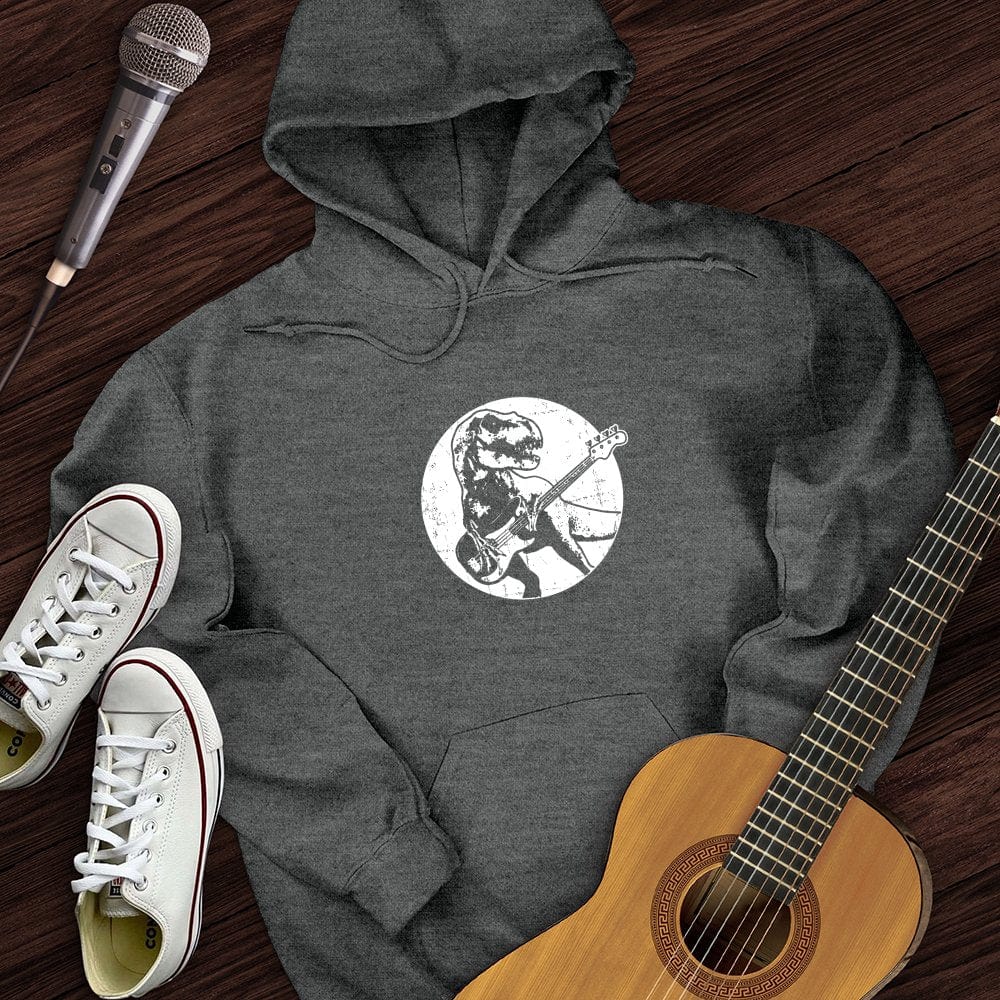 Dinos Playing Guitar Hoodie
