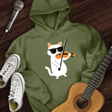 Cat Playing Violin Hoodie
