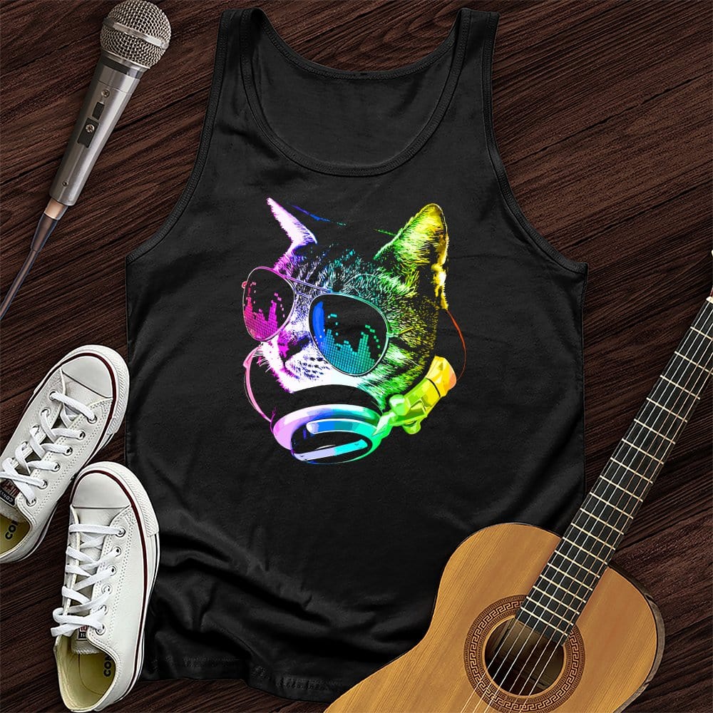 Disco Cat Tank Top