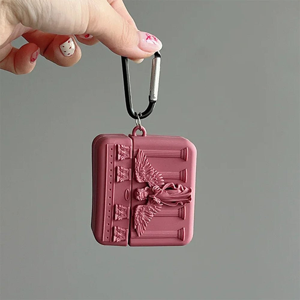 Silicone 3D Angel AirPods Case