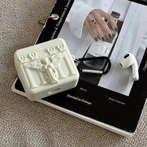 Silicone 3D Angel AirPods Case