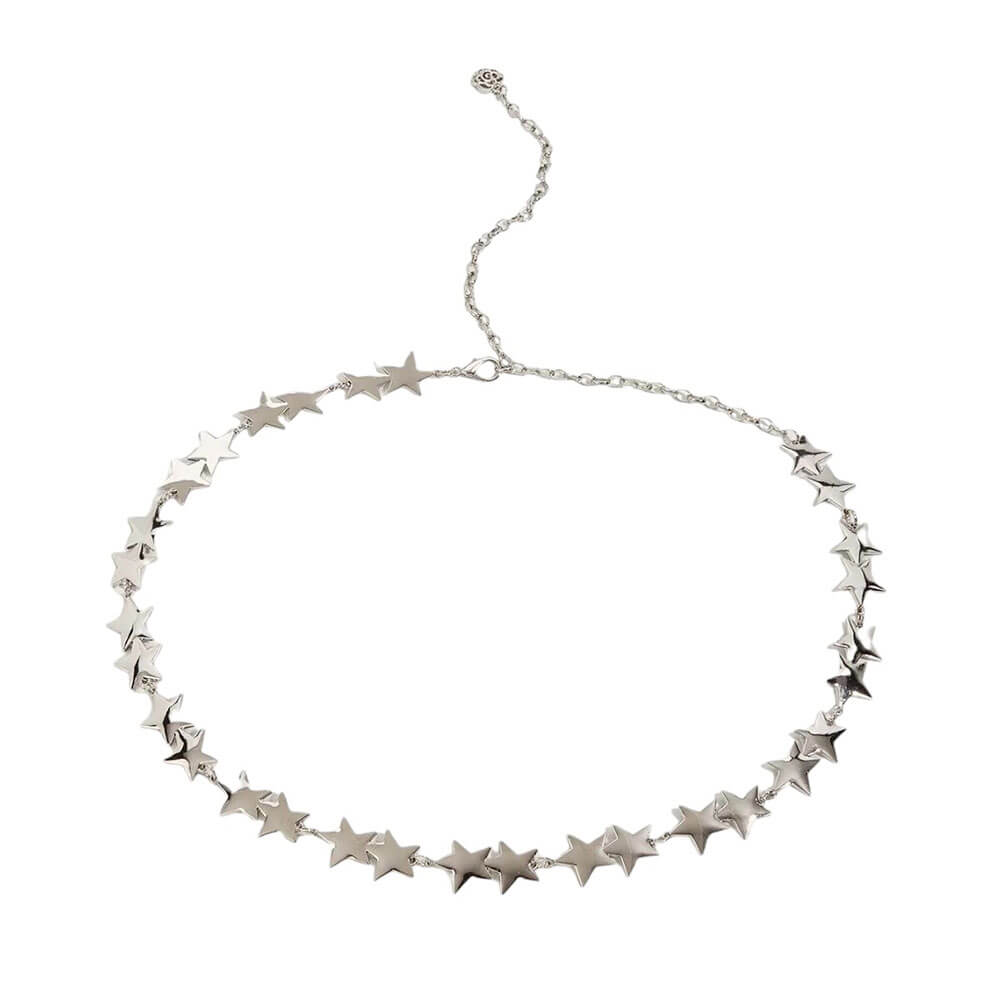 SIlver Star Chain Belt