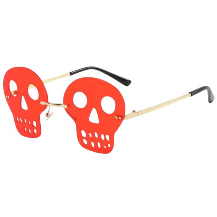 Skull Shaped Sunglasses