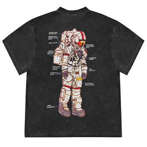 Space Mission Oversized T-Shirt