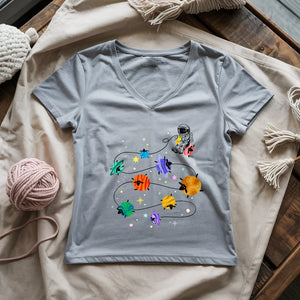 Knitronaunt Lady V-neck