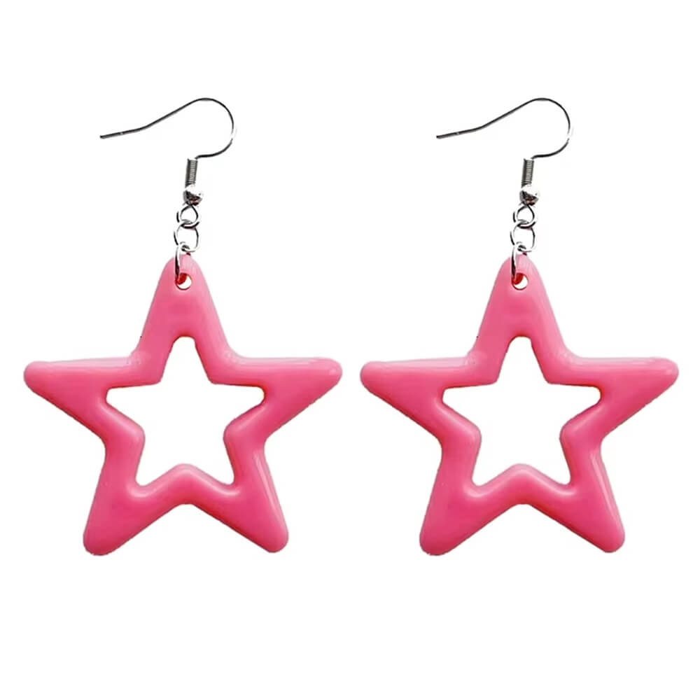 Candy Star Shaped Earrings