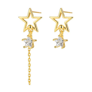 Star Girl Asymmetric Earrings