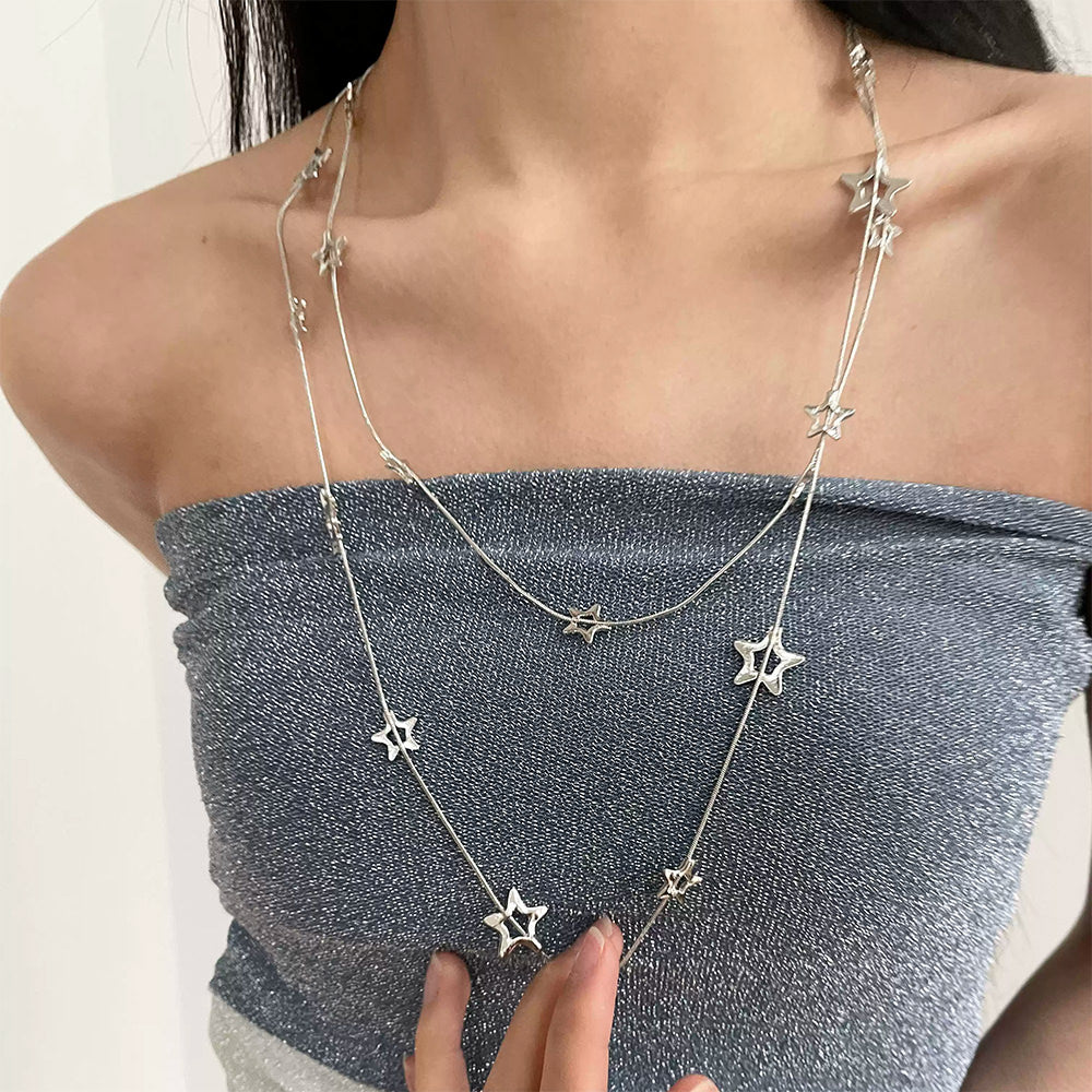 Star Girl Layered Necklace