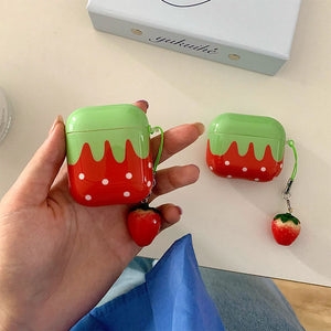 Strawberry AirPods Case