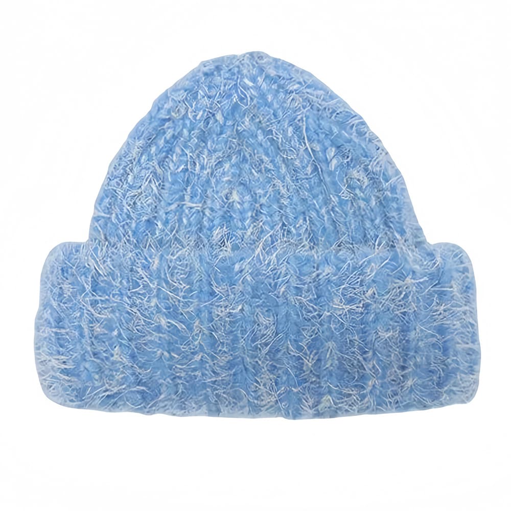 Warm Vibes Fuzzy Knit Beanie