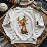 Knitmas Reindeer Sweatshirt