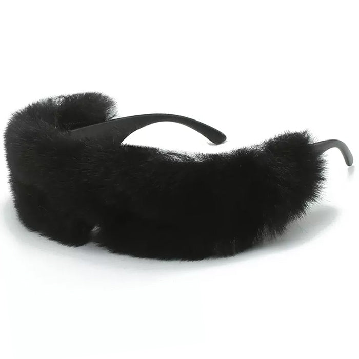 Y2K Furry Sunglasses